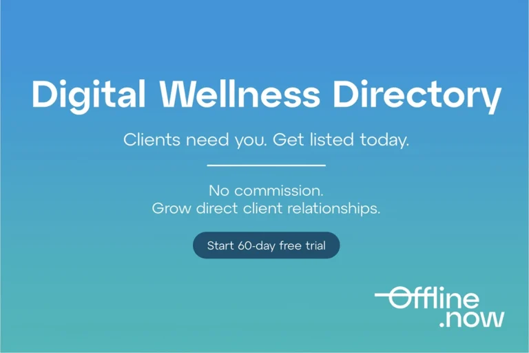 Digital Wellness Directory - Launch and join for 60 day free trial